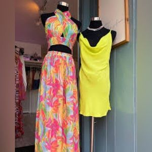 Tropical Dress : boutique : cutout : maxi dress : beach : vacation dress